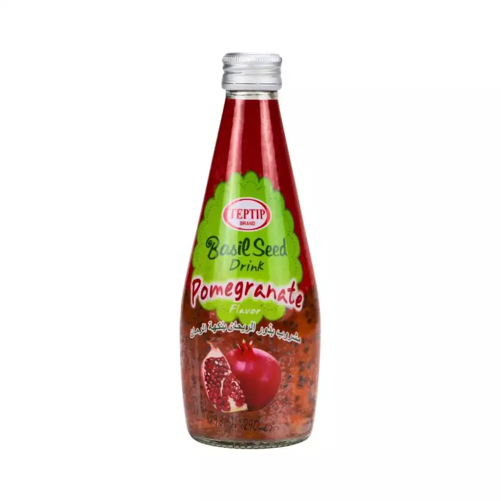 Teptip Basil Seed Pomegranate Drink 290 ml