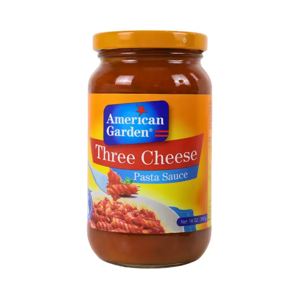 American Garden Three Cheese Pasta Sauce- 397 gm