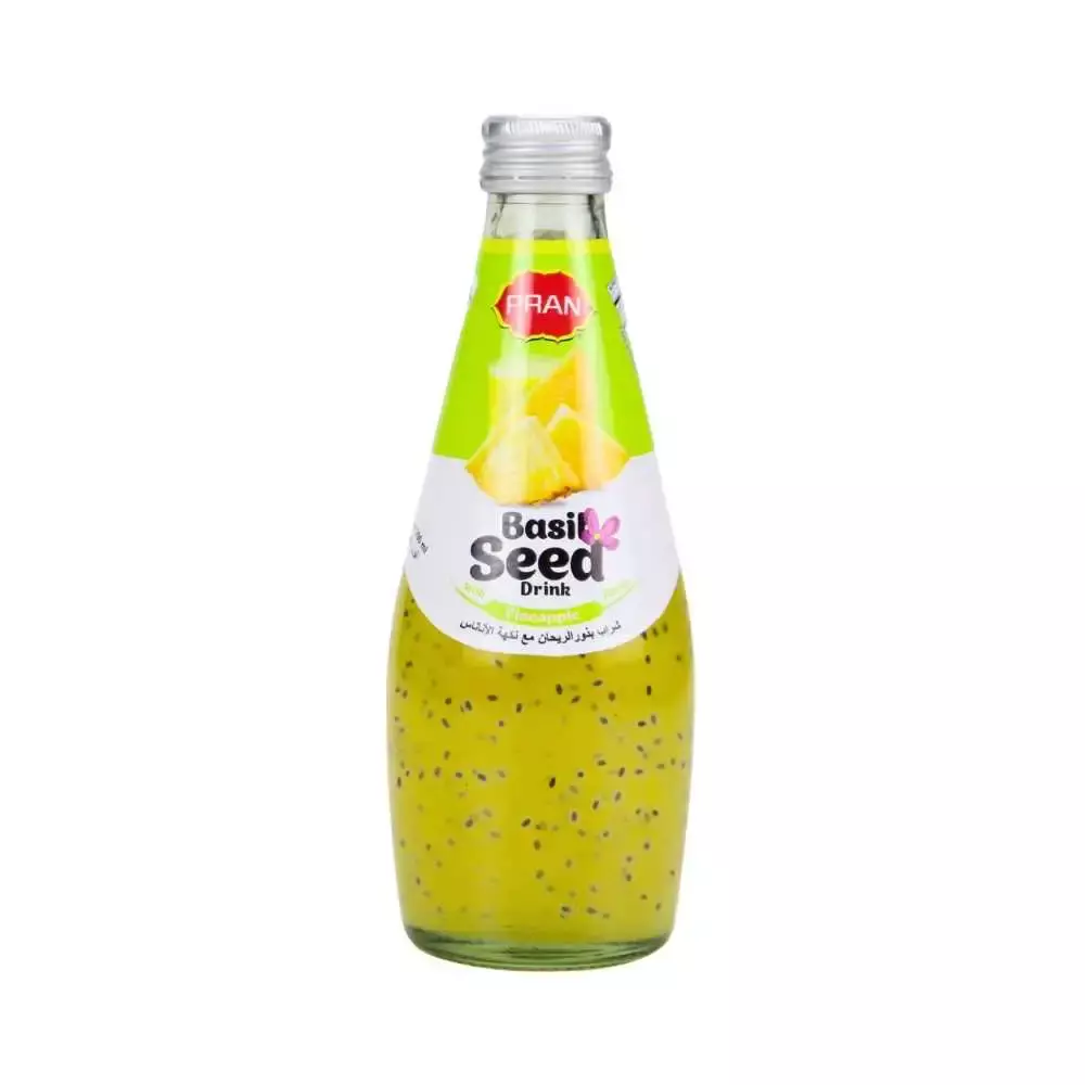 Pran Basil Seed Drink with Pineapple Flavor 290ml