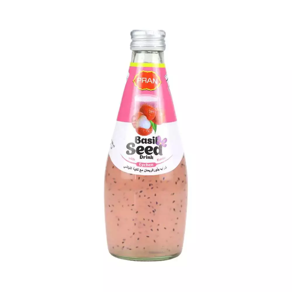 Pran Basil Seed Lychee flavour Drink 290 ml