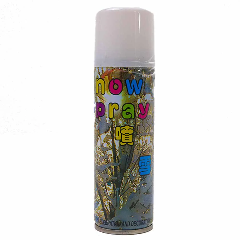 Snow Spray Celebration Decoration Spray, White