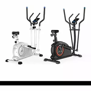 Elliptical and exercise store bike dual trainer