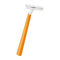 BIC Twin 2 Men Sensitive Disposable Razors Pack of 6 (5+1) Twin-Blade Shaver with Lubricating Strip for Smooth, Comfortable Everyday Shaving Men's Sensitive Skin Razor