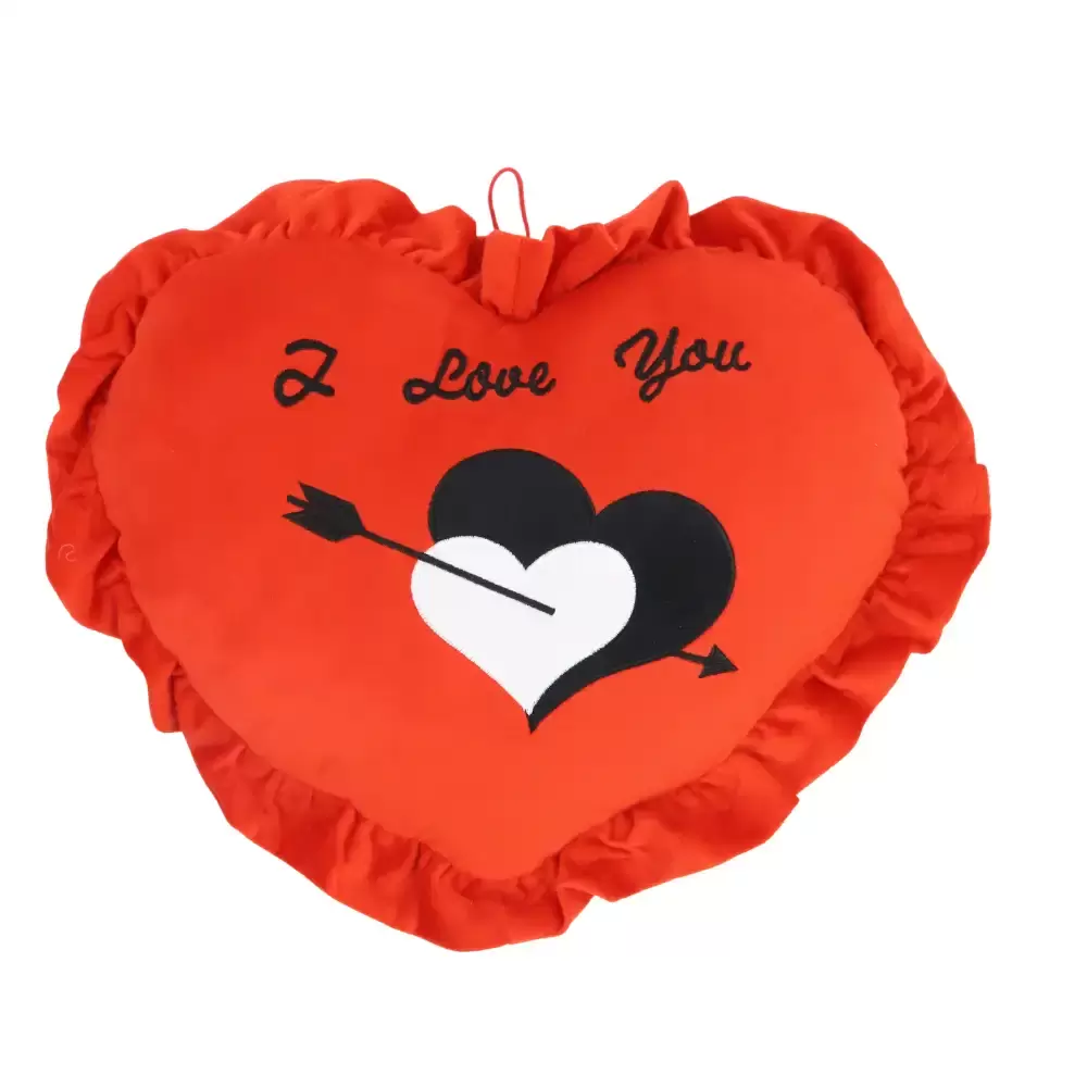 Heart store shaped cushion