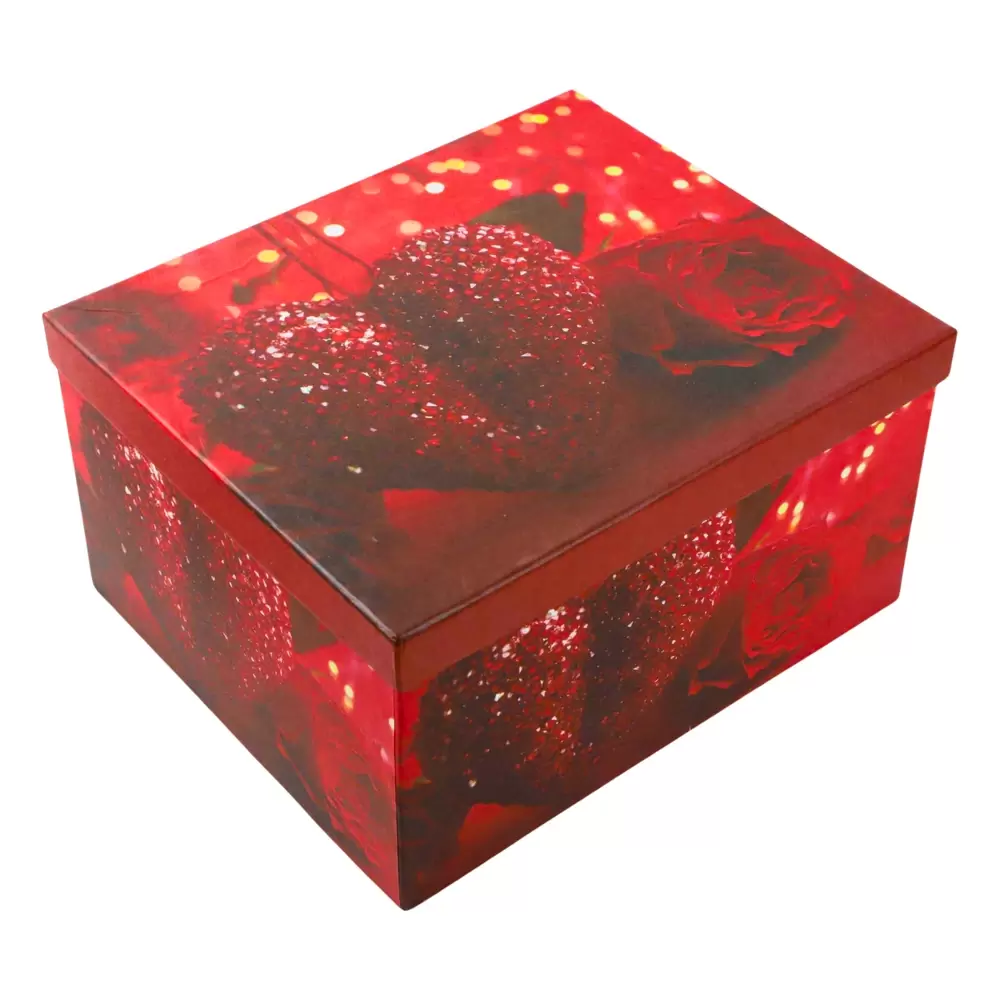 Red gift outlet box