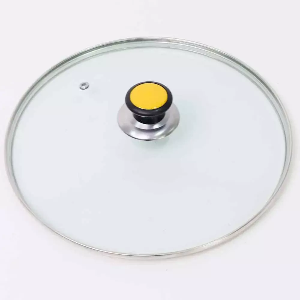 Pan with glass clearance lid