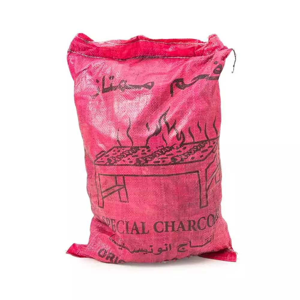 Hardwood charcoal 4kg; Natural Wooden Charcoal; High Quality Charcoal Pink  Bag