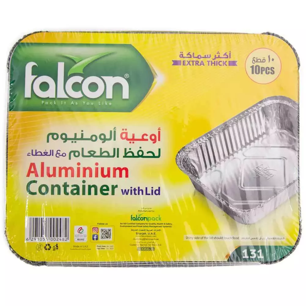 Aluminium deals food container