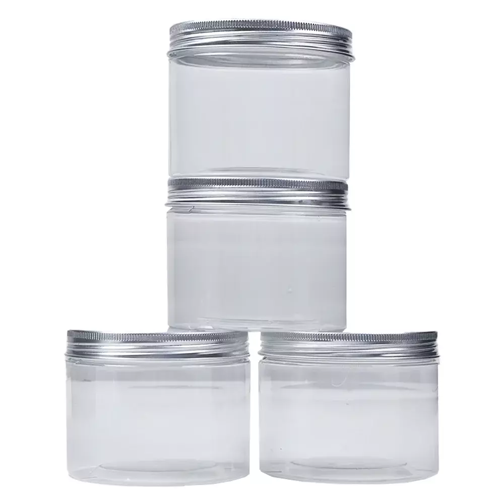 Diamond Star Clear Glass Candy Jars Mason Canister Jar with Lid, Storage  for sweets, animal treats, dry goods and building