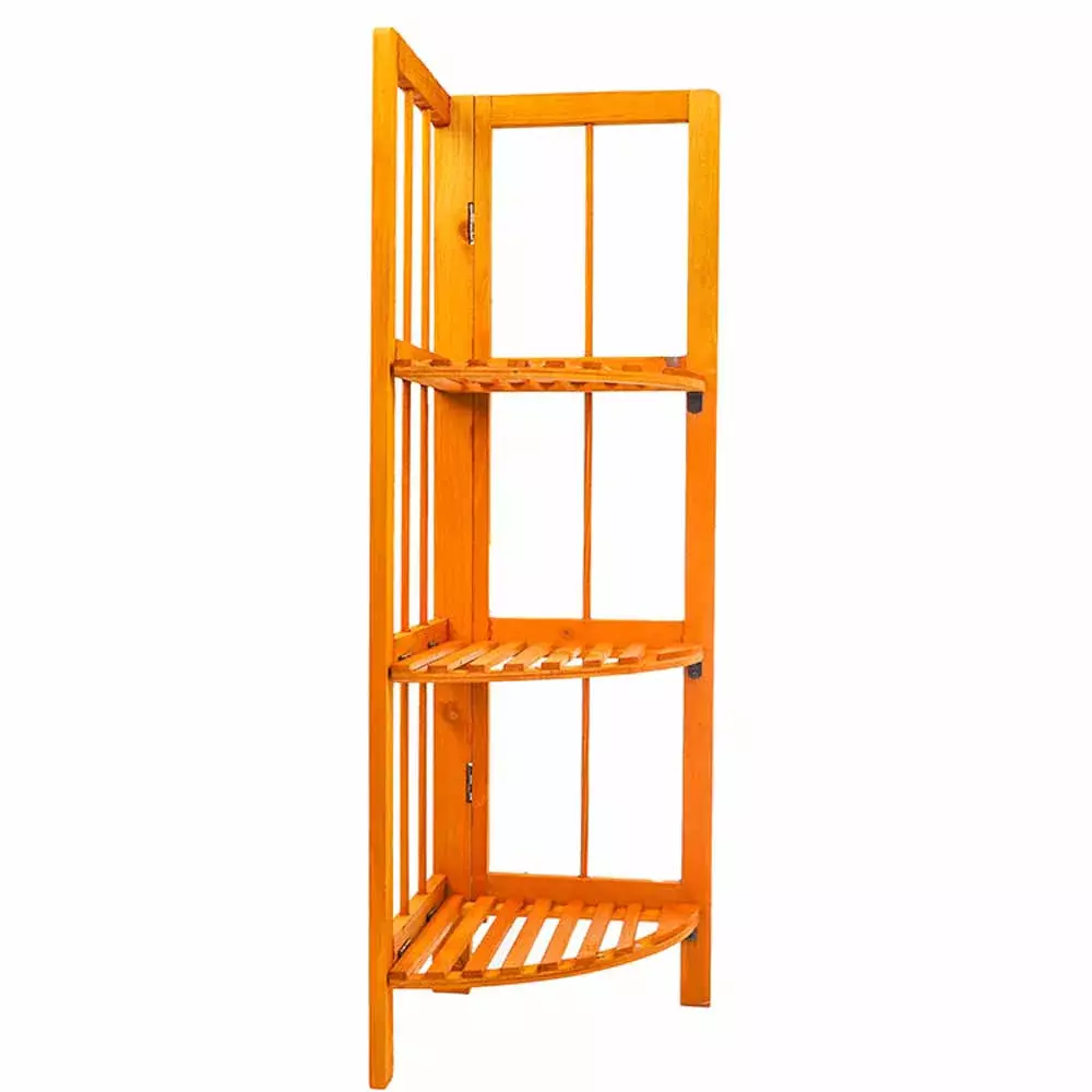 Wood rack deals shelf