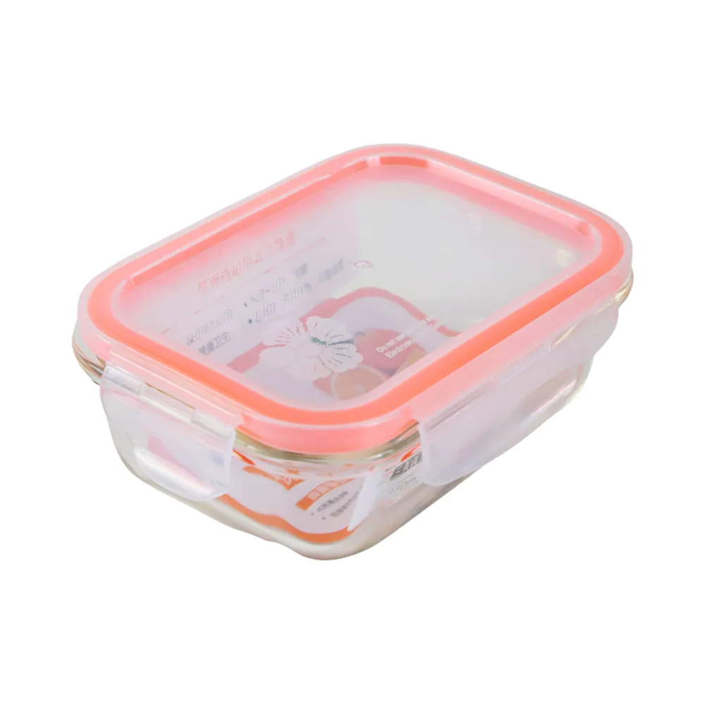 2 x Crystal Clear Acrylic Container 25x10CM Tall Storage Fridge