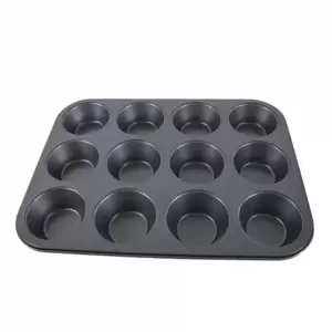 Home Maker AVCI Non-Stick Easy to Clean- 12 Small Cups Muffin Pan