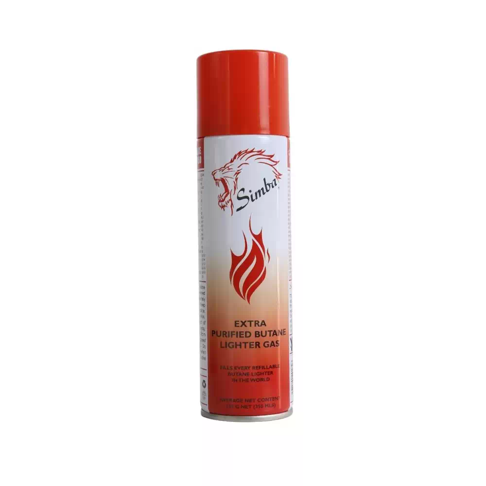Simba Extra Purified Butane Lighter Gas Used in Refillable Lighter- 139gms