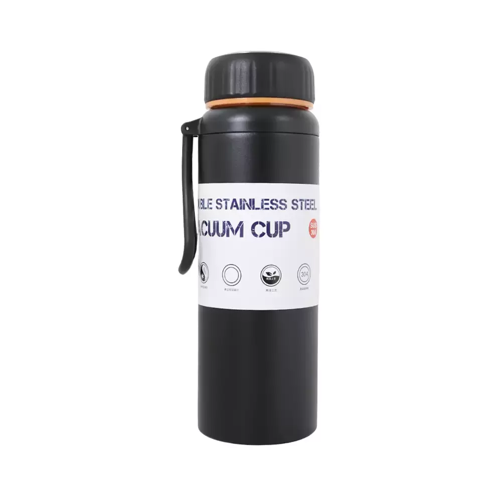 Black sales thermo flask