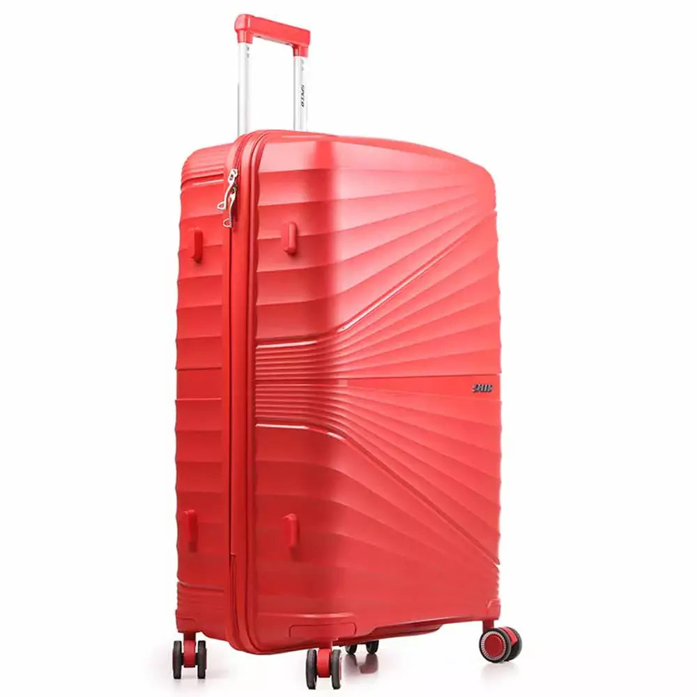 Free Vector | Luggage colored composition with plastic suitcases on wheels travel  bags and clutch flat illustration