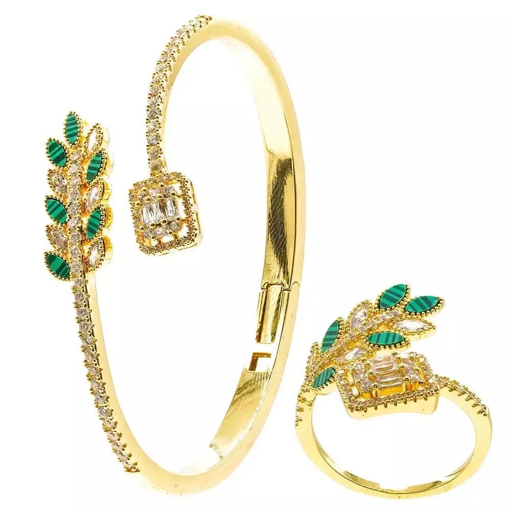 Green bangle deals