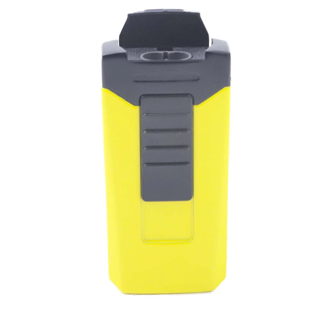 Rechargeable USB Lighter Electric Lighter for Cigarette, LED Display Power- Yellow