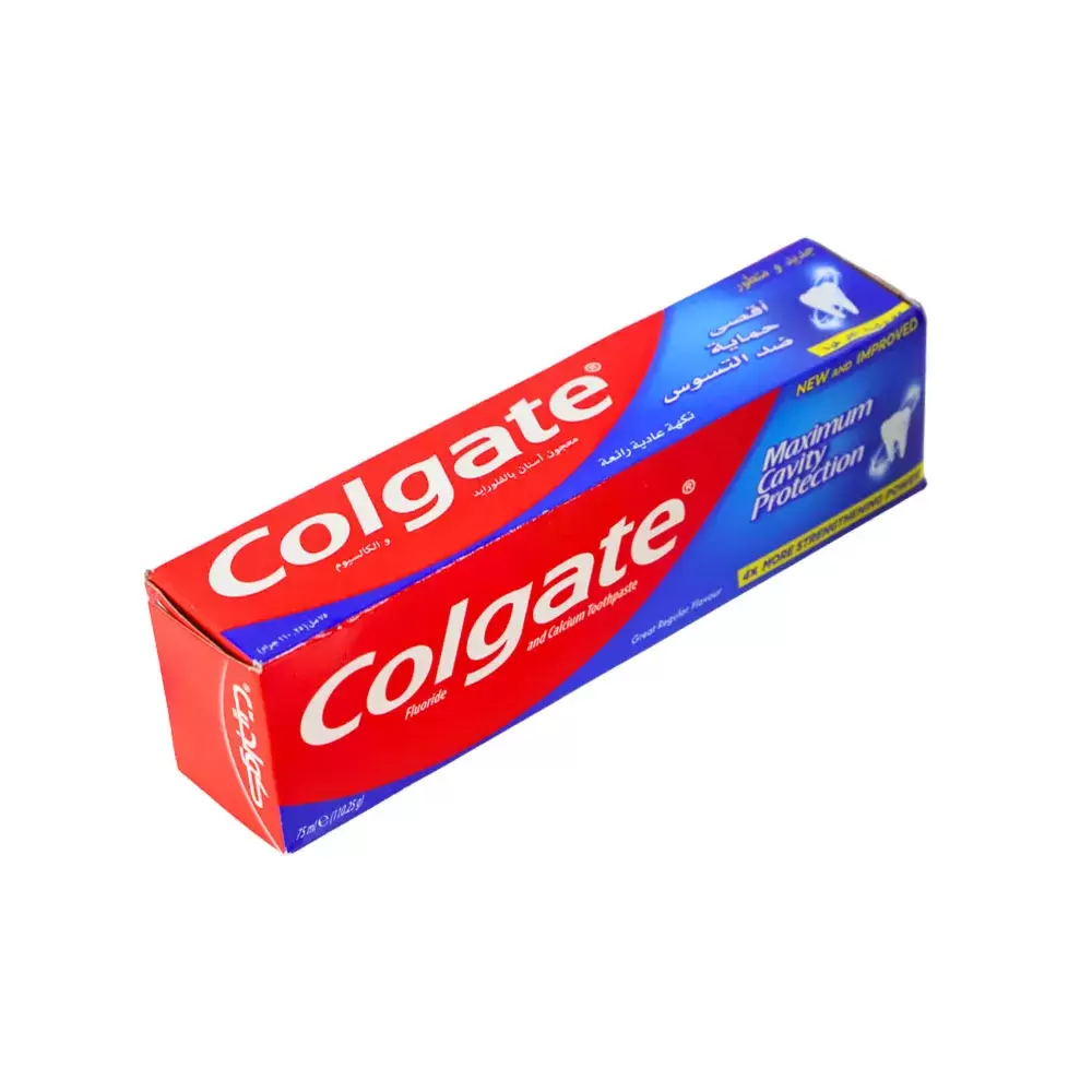 Cavity toothpaste outlet