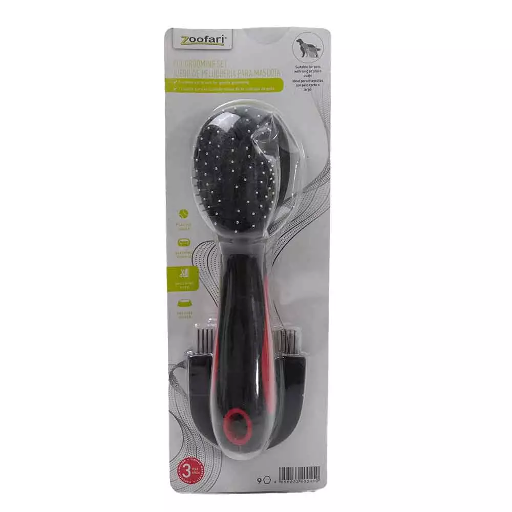 Zoofari Pet Grooming Set Black