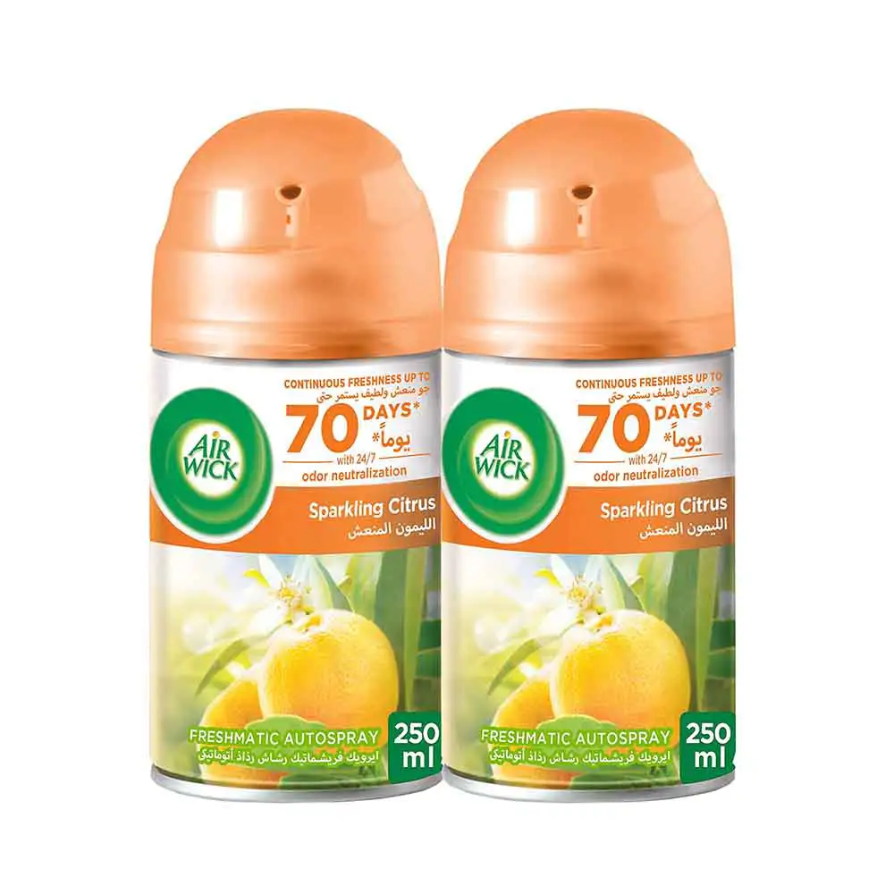 Air Wick Freshmatic Autospray Refill Sparkling Citrus Fragrance