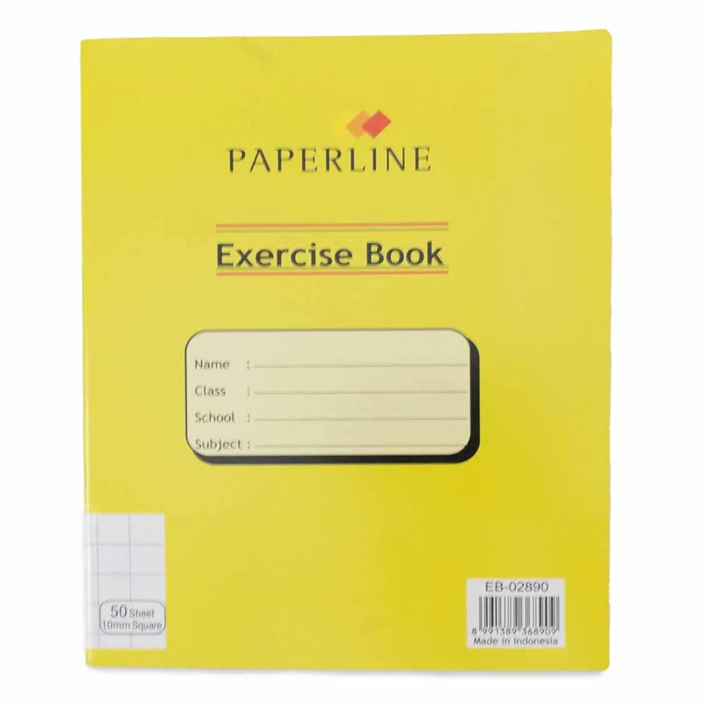 Exercise Maths notebook with 50 pages for children and adults for taking notes