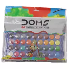 DOMS 7428 WATER COLOUR CAKES 24 COLOURS : Buy Online at Best Price in KSA -  Souq is now Amazon.sa: Arts & Crafts