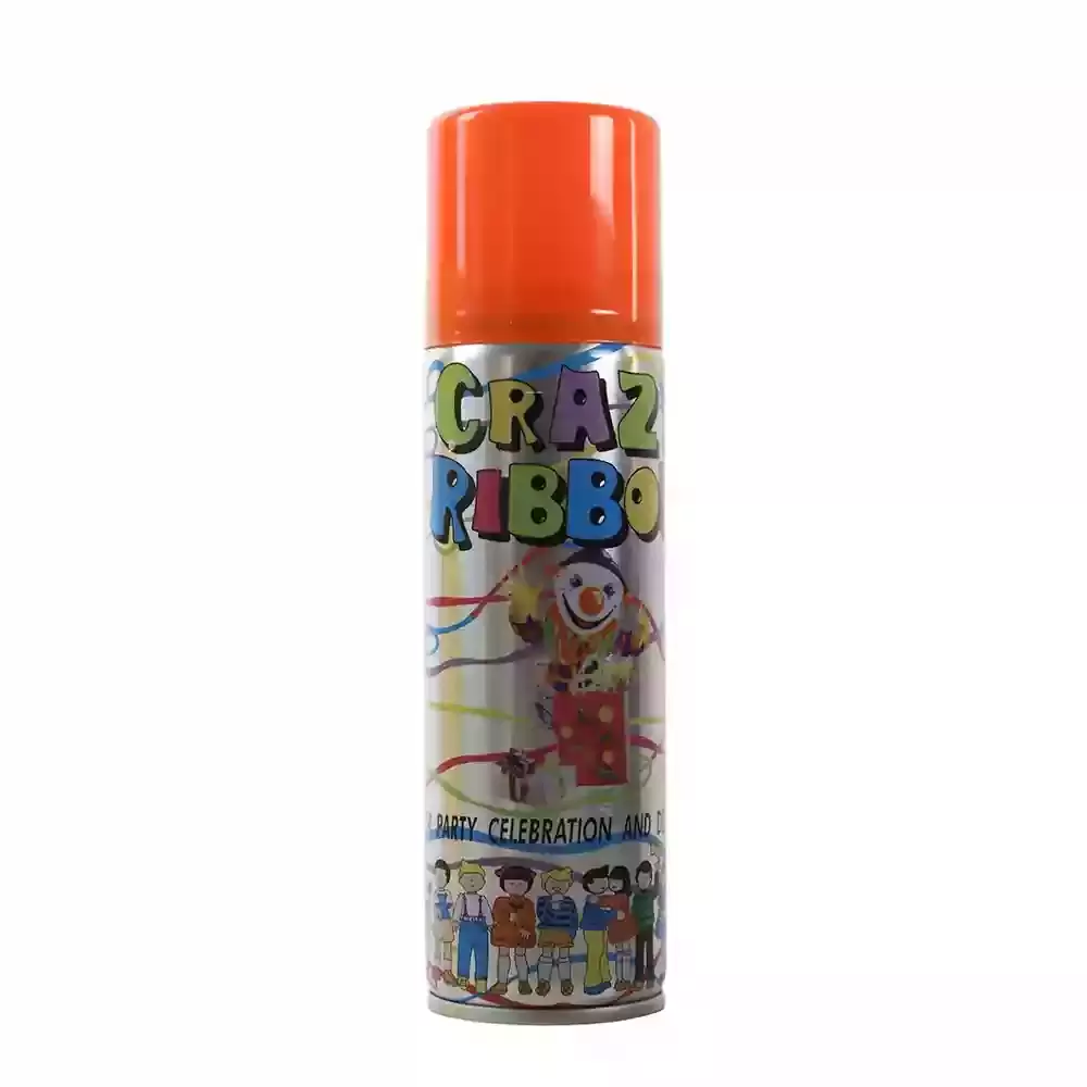 Crazy Ribbon Spray For Party Celebration and Decoration