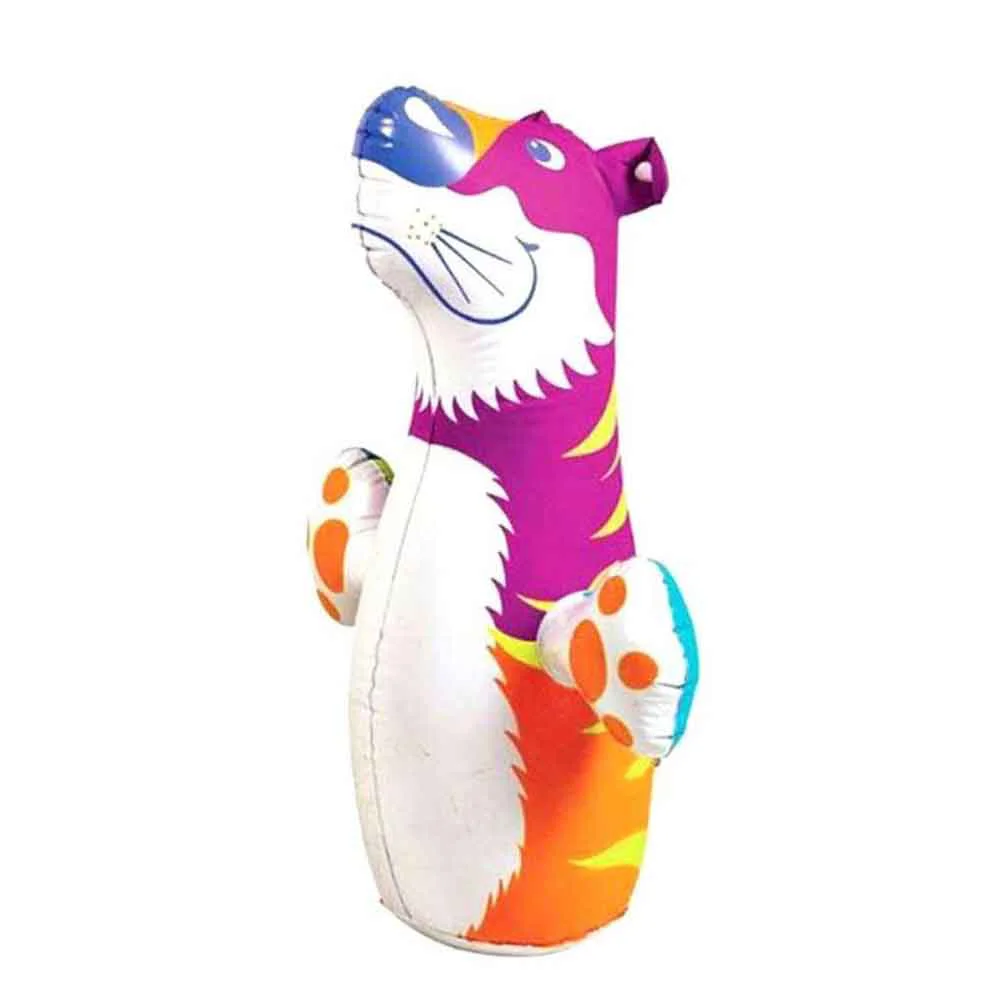 Intex Inflatable Punching Bag Toys, Free Standing Punching Bag Toys, Bop Punching Bag Tiger, 3D Punching Bag Toys Tiger