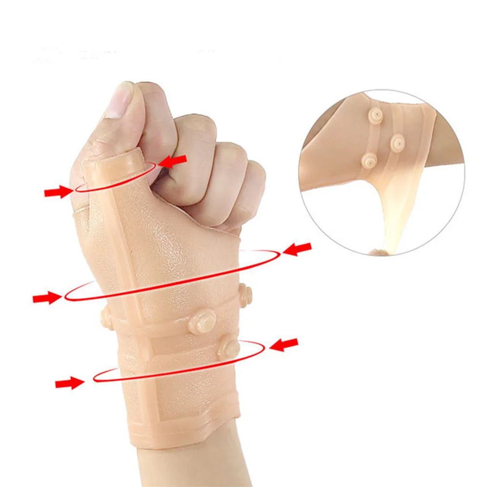 Magnetic Hand Protector-One Size, Wristband Made Flexible Silicone, Wrist and Thumb Support