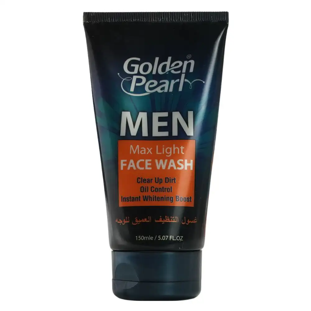 Golden Pearl Men Max Light Face Wash- 150ml