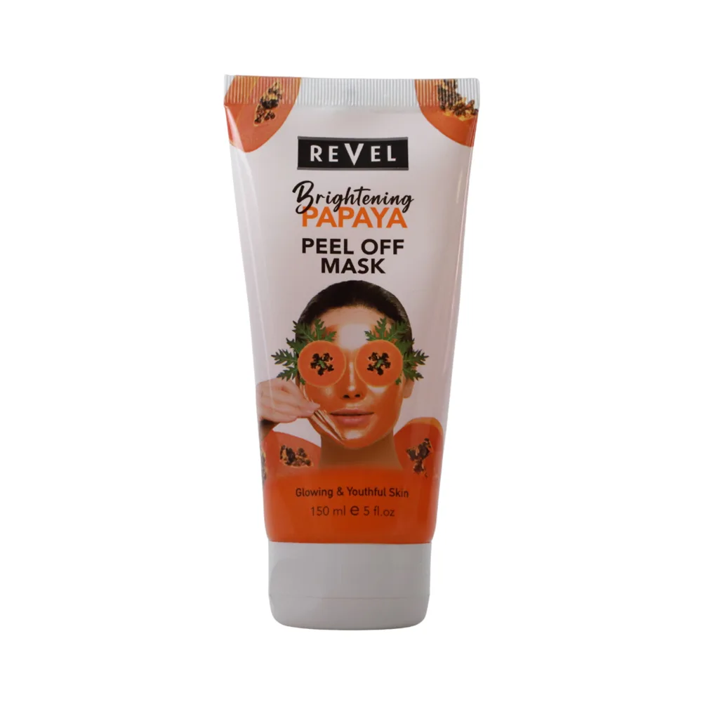 Revel Brightening Papaya Peel Off Mask For Soft And Supple Skin 150ml