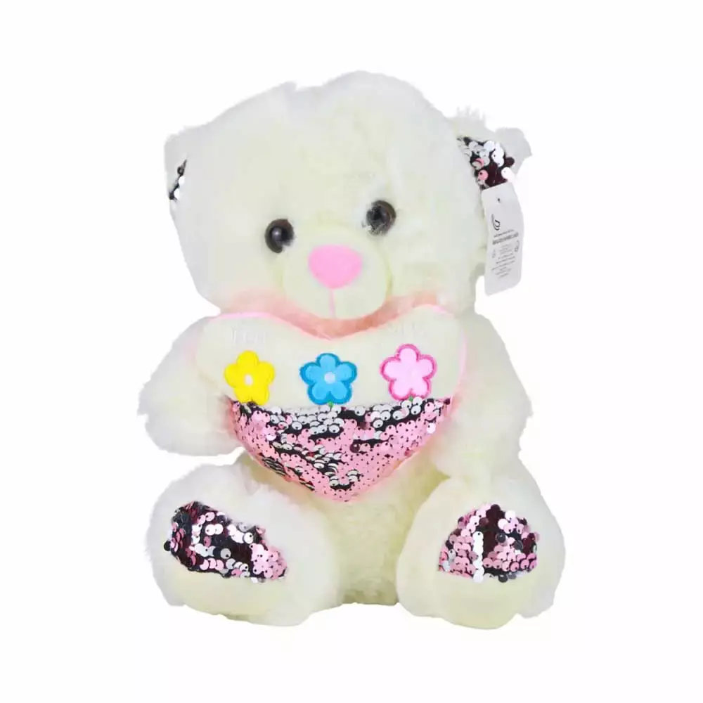 Soft Plush Heart design Teddy Bear Stuffed Toy for Kids and