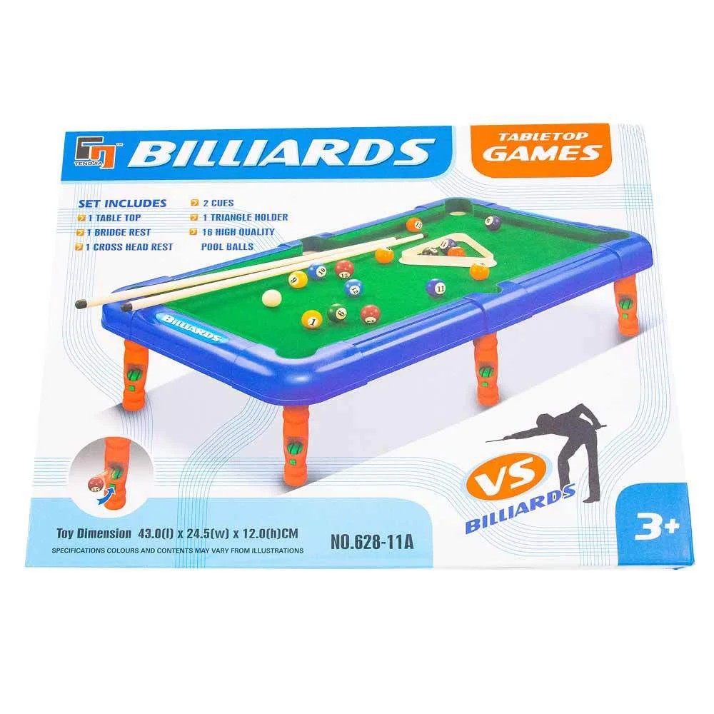 Tabletop Billiards Mini Desktop Pool Table Snooker Toy Educational Kids  Game Set
