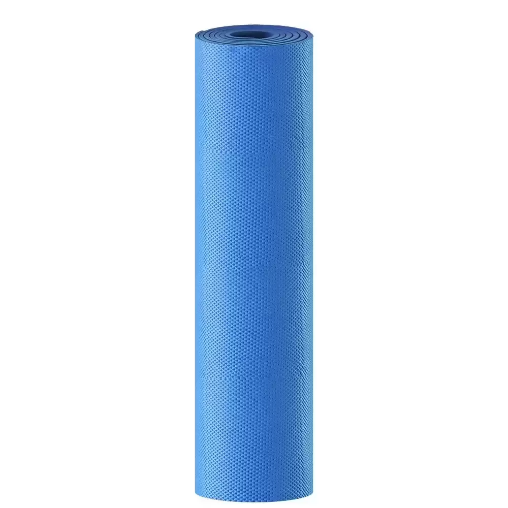 Eco Friendly Anti Tear Exercise Mat Non Slip Eva Yoga Mat- Blue