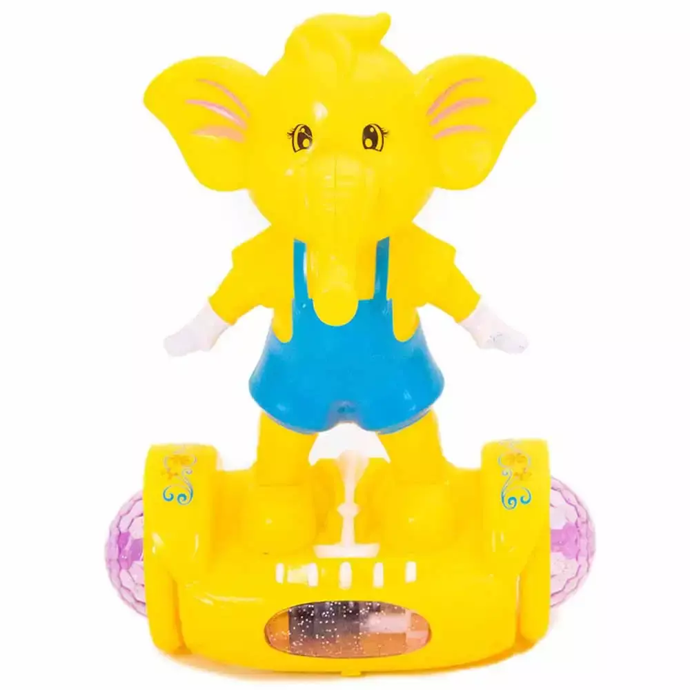 ELEPHANT Balance toys Dazzle Colour Light Flashinglight Battery Music Best Gift for Baby Girls Bo