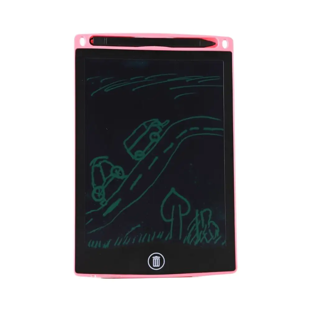 LCD Writing Tablet Drawing Tablet Pad for kids 12 Inch Pink
