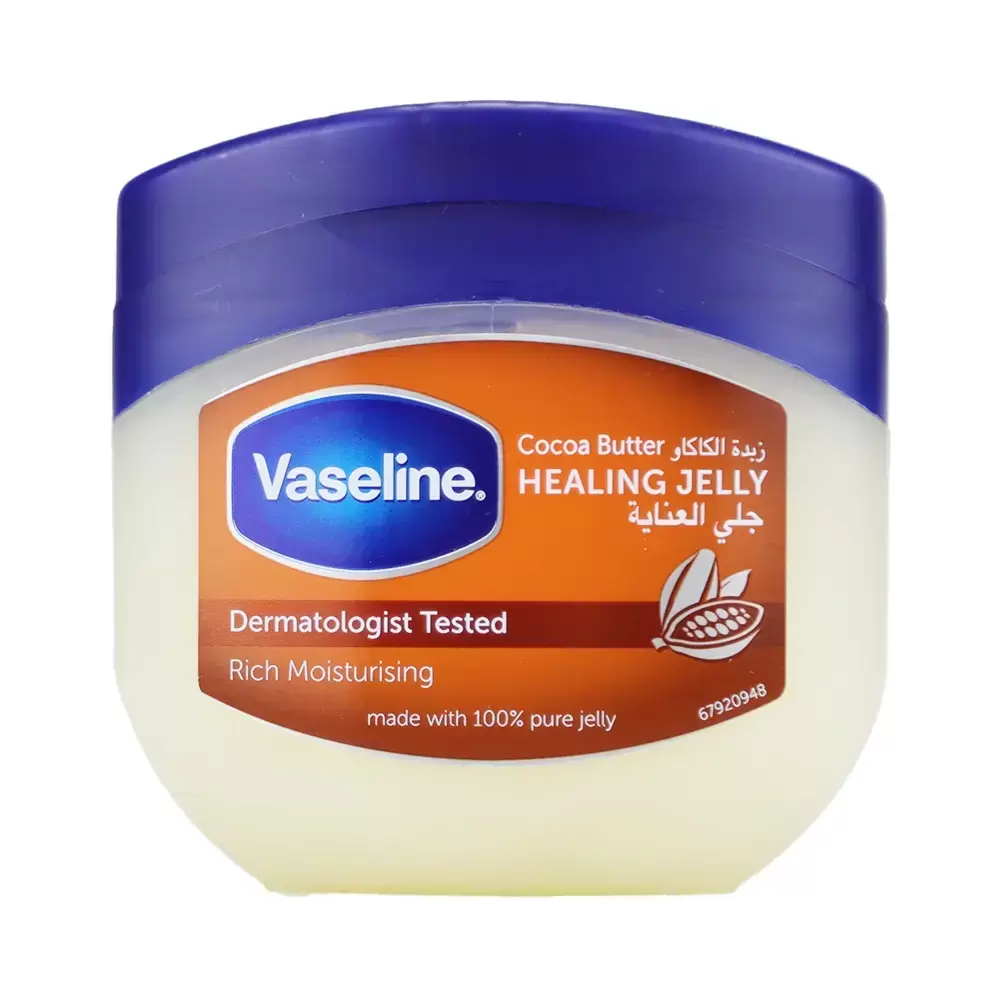 Vaseline Cocoa Butter Healing Jelly Rich Moisturising Pure Jelly
