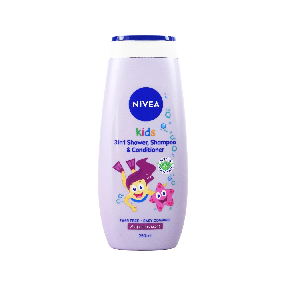 Nivea Kids 3 in 1 Apple Shower Care (250 ml) – Smallflower