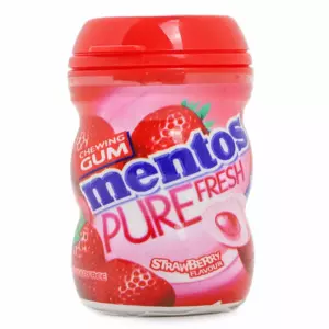 Buy Mentos Chewing Gum Pure Fresh Strawberry 20g x Pack of 15 Online