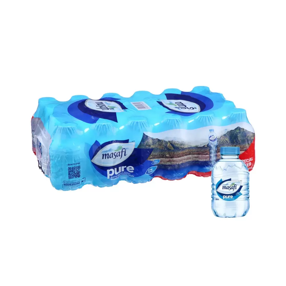 Masafi Package Drinking Water Bottle- 24X200ml (Delivery In Dubai Only)