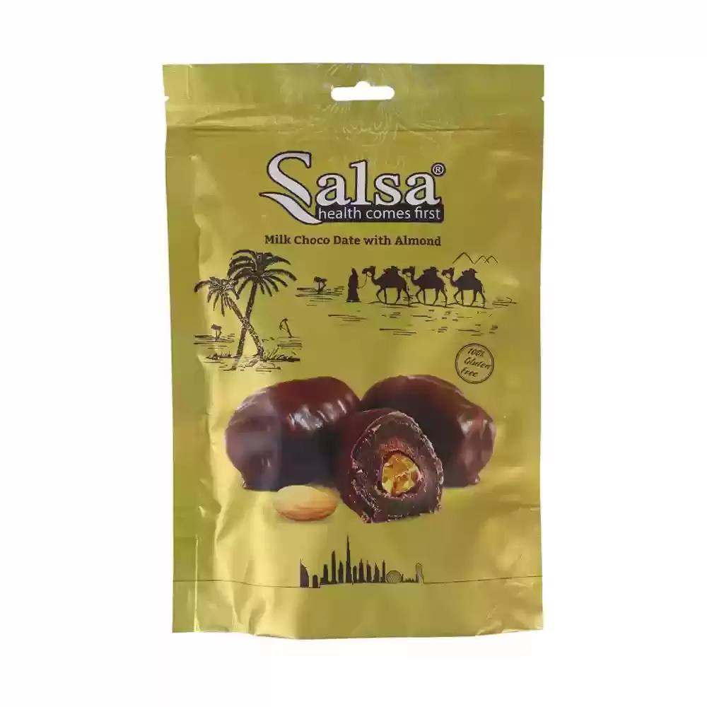 Salsa Milk Chocolate Filling Dates Chocolate with Almond 250gms