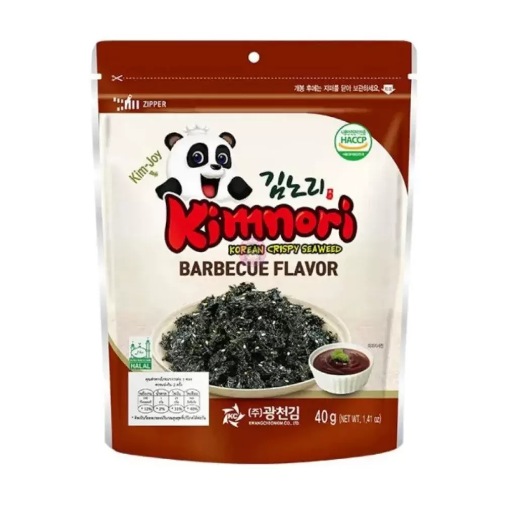 Kimnori Korean Crispy Seaweed In Barbeque Flavor- 40gms