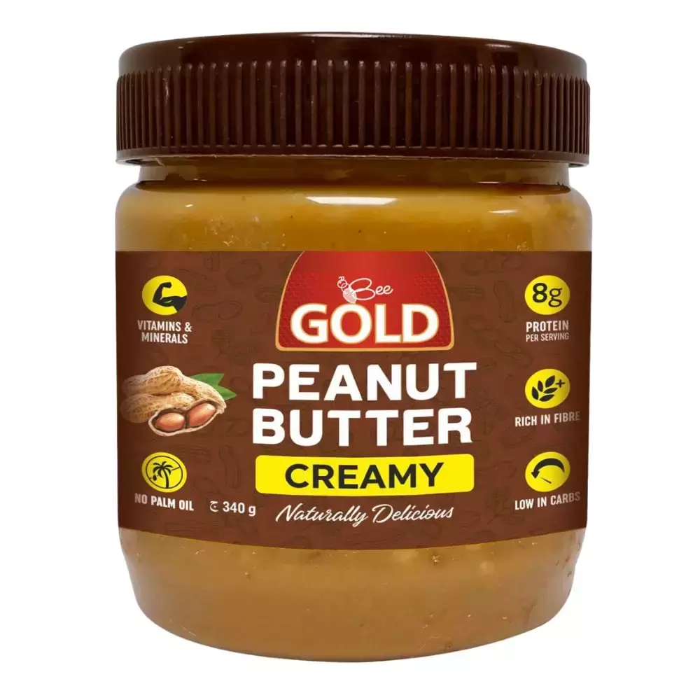 Bee Gold Peanut Butter Creamy- 340gms