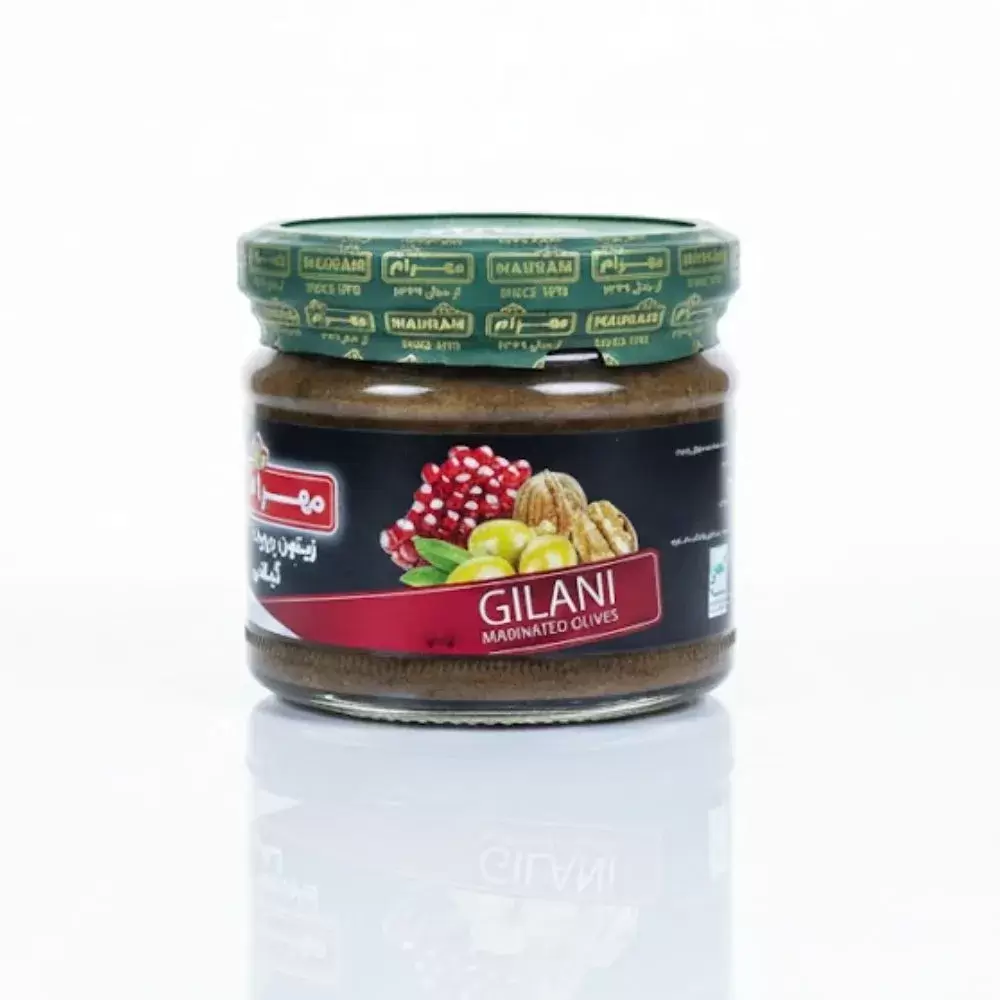 Mahram Gilani Marinated Pitted Olives- 310gms