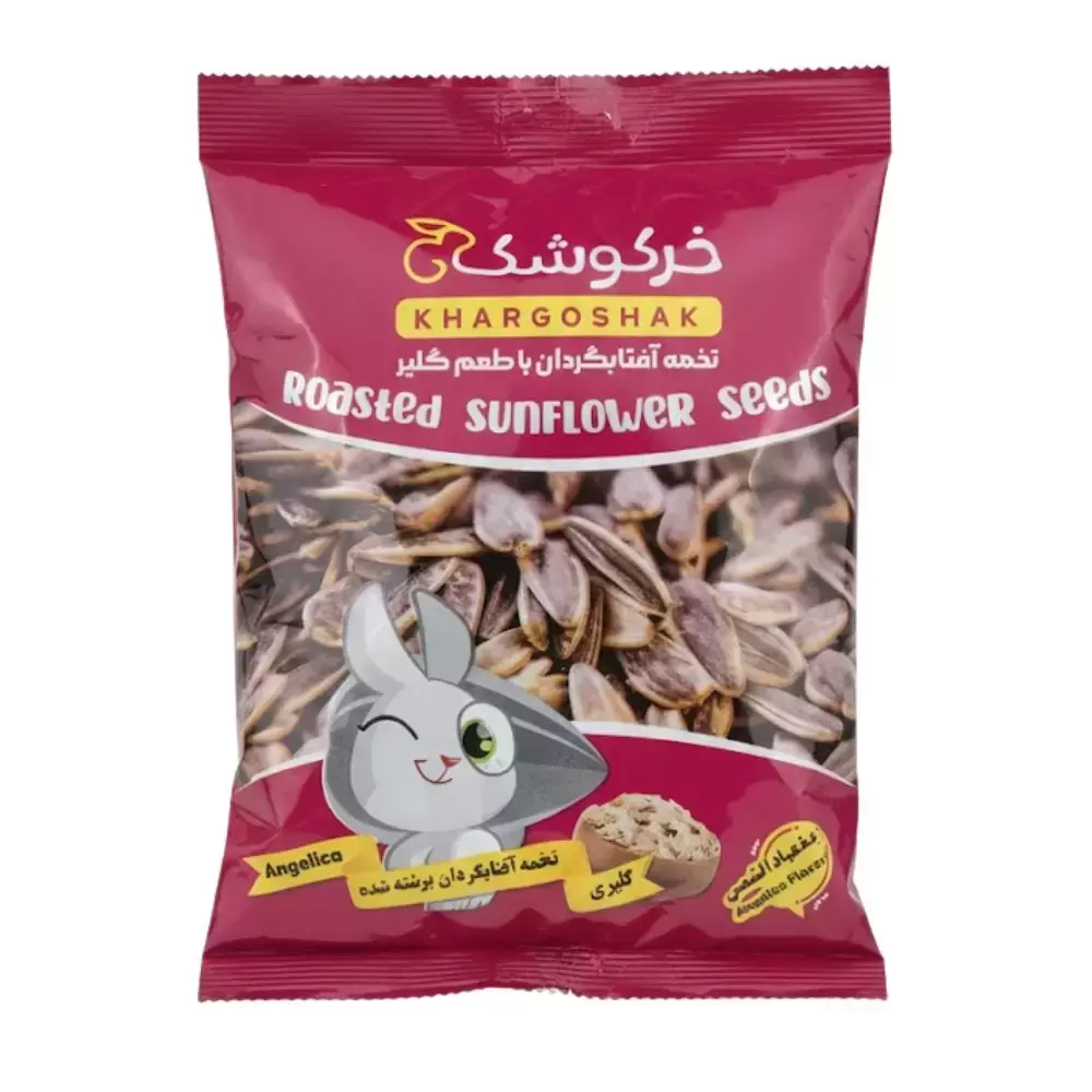 Khargoshak Roasted Sunflower Seeds Angelica (Golpar) Flavor- 100gms