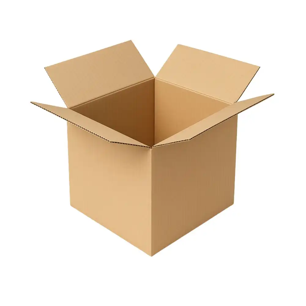 (45cmx45cm) Hard Brown Cardboard Empty Carton Box For Packaging And Shifting- 45cm