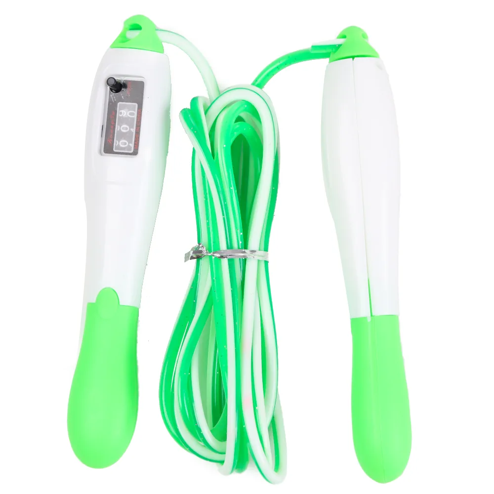 Jump Rope Professional Skipping Improve Heath Use for Aerobics- Green