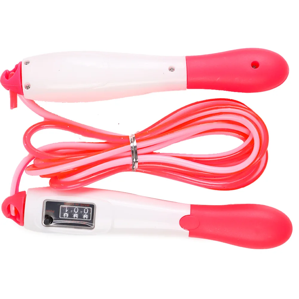 Jump Rope Professional Skipping Improve Heath Use for Aerobics- Pink