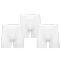 Lux Boys Boxer Shorts Cotton Underwear White 1 2yrs Pack of 3pcs