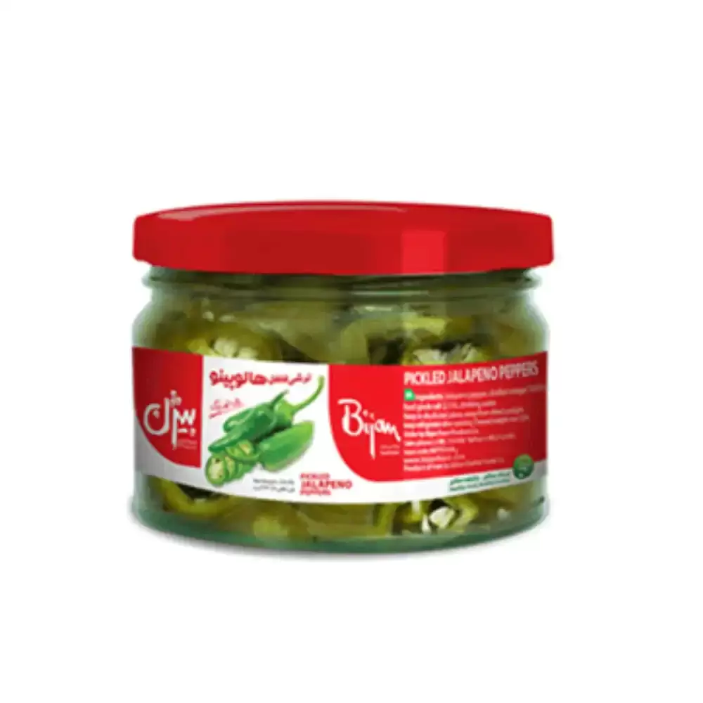 Bijan Pepper Jalapeno Pickles With Distilled Vinegar- 230gms